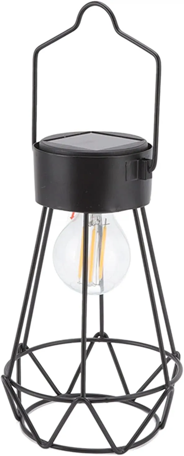 Handheld Solar Lante LED Vintage Lampshade Hanging Design Portable Cam Lantern for Kitchen Dining Room Bedroom Saving Cam Adopts Ch Handheld Solar LanternsHanging