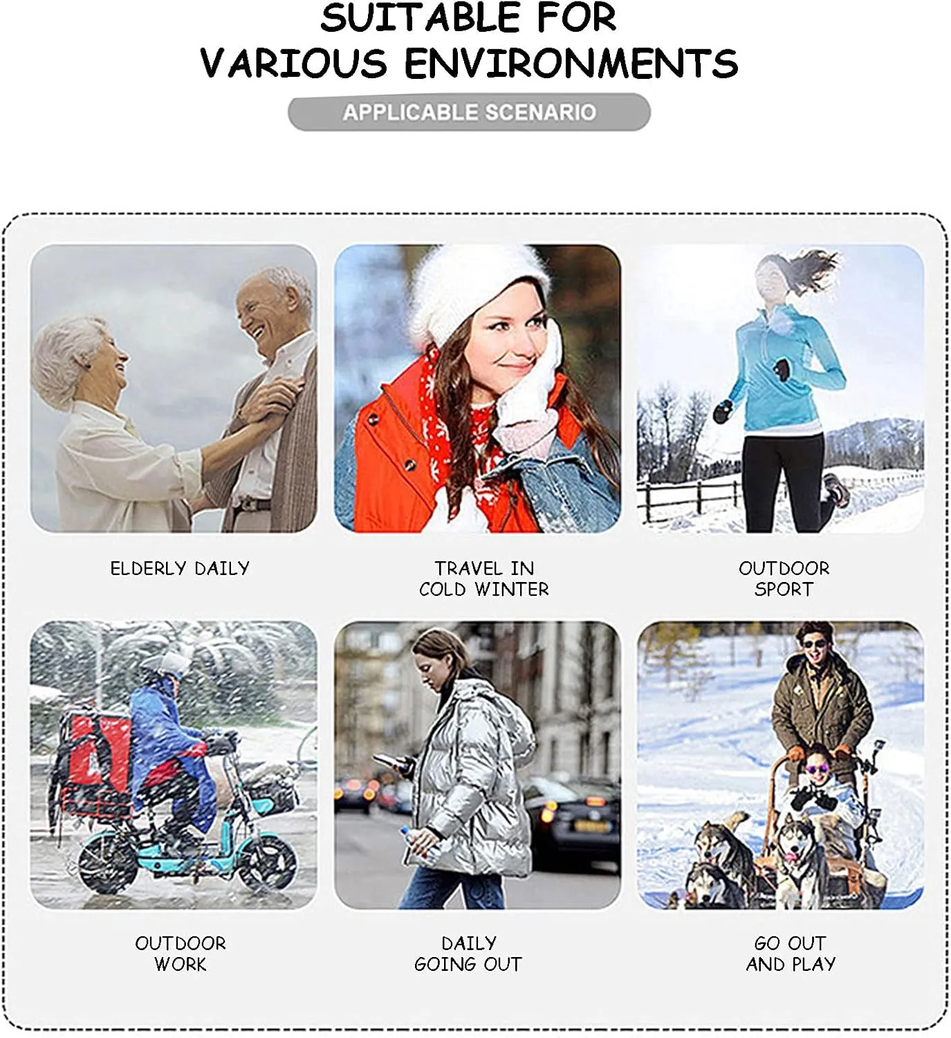 Heated Body Warmer Ladies Men 9 Heating Zones Dual Switches Heated Vest Patchwork Heated Jacket 3 Levels Heat Settings