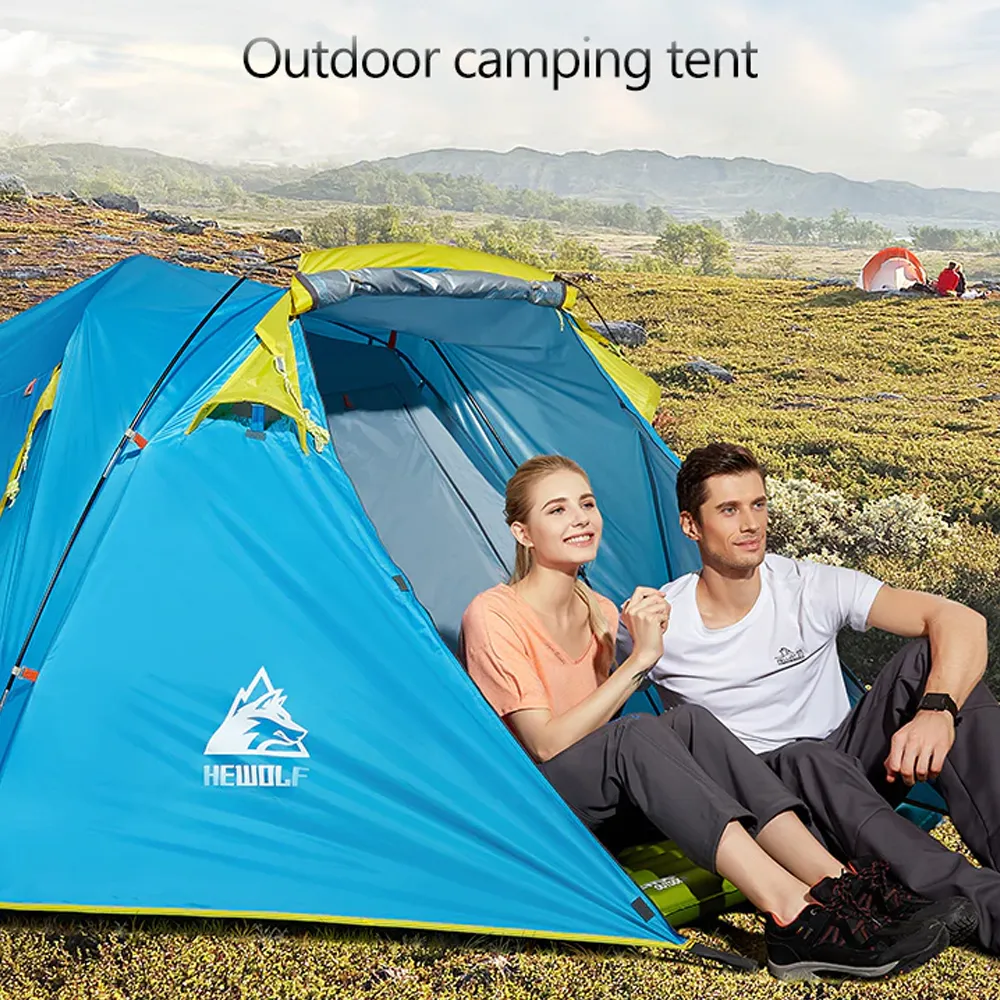 Hewolf Camping Tent 4P
