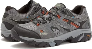 HI-TEC Apex Lite Low WP Waterproof Hiking Shoes for Men, Lightweight Breathable Outdoor Trekking and Trail Shoes