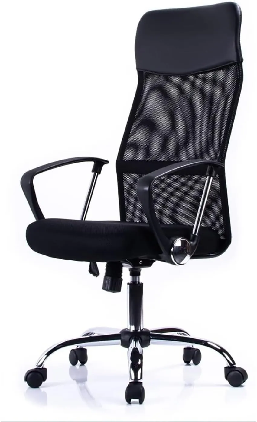 High Back Desk Chair, Office Chair,Ergonomic Computer Chair, Height Adjustable, Breathable Padded Seat, Home Mesh Swivel Chair