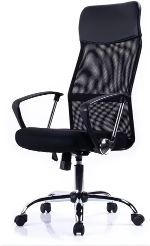 High Back Desk Chair, Office Chair,Ergonomic Computer Chair, Height Adjustable, Breathable Padded Seat, Home Mesh Swivel Chair