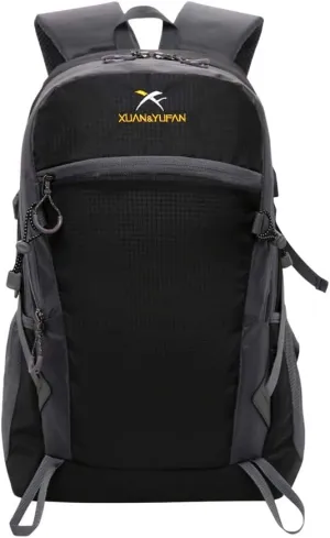 Hiking Backpack Nylon Waterproof Trekking Travel Knapsack Lightweight Large Capacity