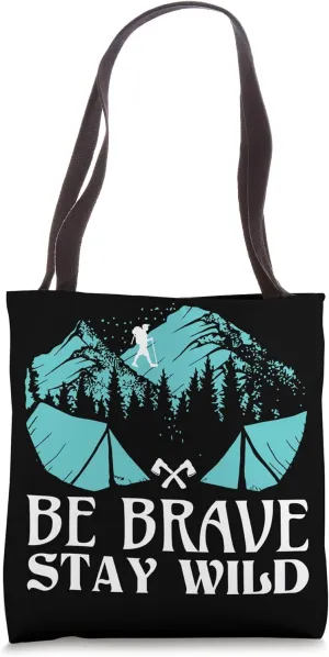 Hiking Saying, Mountain Lines, Alps Motif, Hiking. Tote Bag