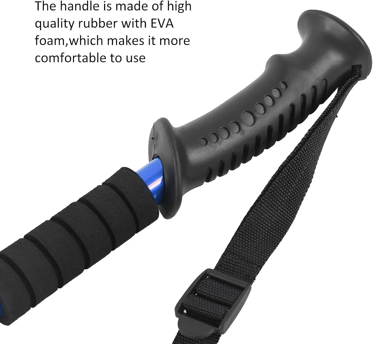 Hiking Trekking Poles, 2 Pack Hiking or Walking Sticks, Lightweight Anti Shock Hiking Ski Pole for Hiking, Climbing, Camping, Ski, Etc.