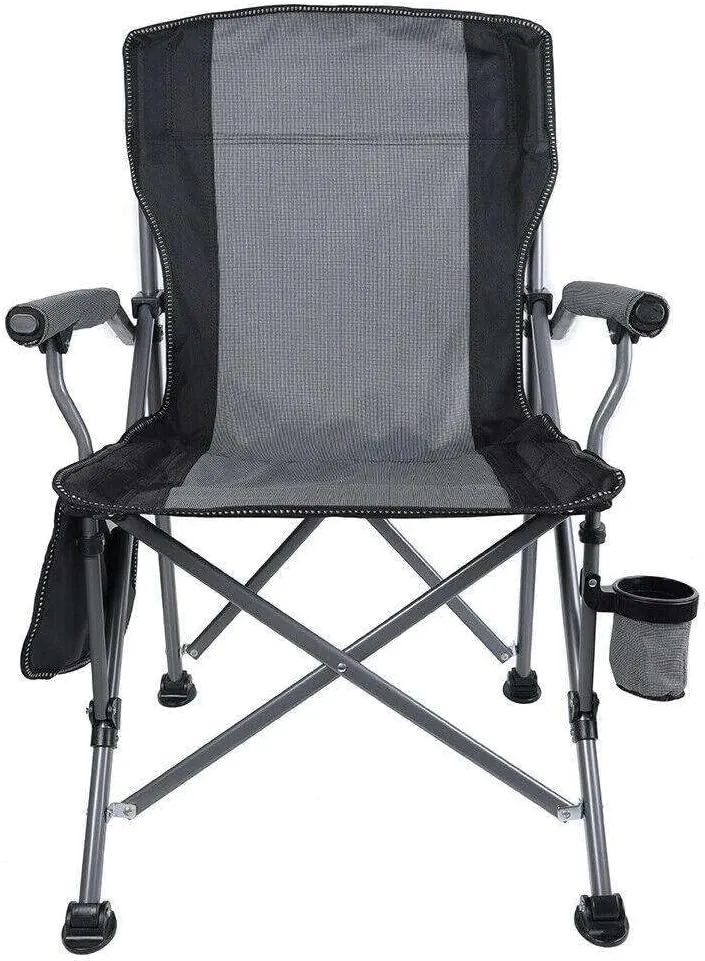 HJSQ Camping Chair w/Cup Holders Carry Bag Camping Chairs Camping-Chairs Patio Furniture Outdoor Furniture Camping Accessories Patio Chairs Camping Gear Camping Chair Folding Chair Outdoor chai