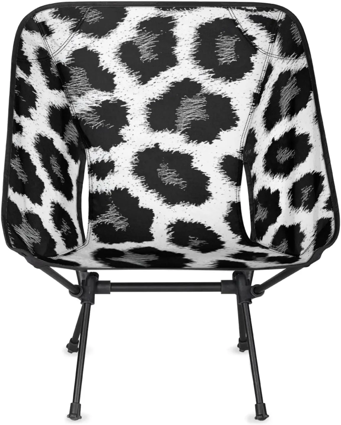 Honeybaby Folding Camping Chair Animal Leopards Print Camping Chairs Lightweight Portable Chair Outdoor Foldable Chairs for Camping Travel Picnic Beach Hiking