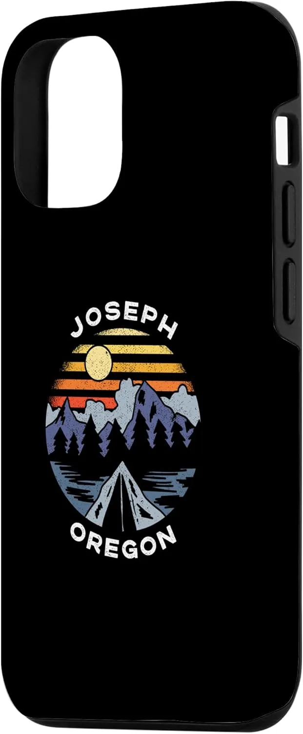 iPhone 15 Joseph Oregon Mountains OR Camping Sunset Vacation Case