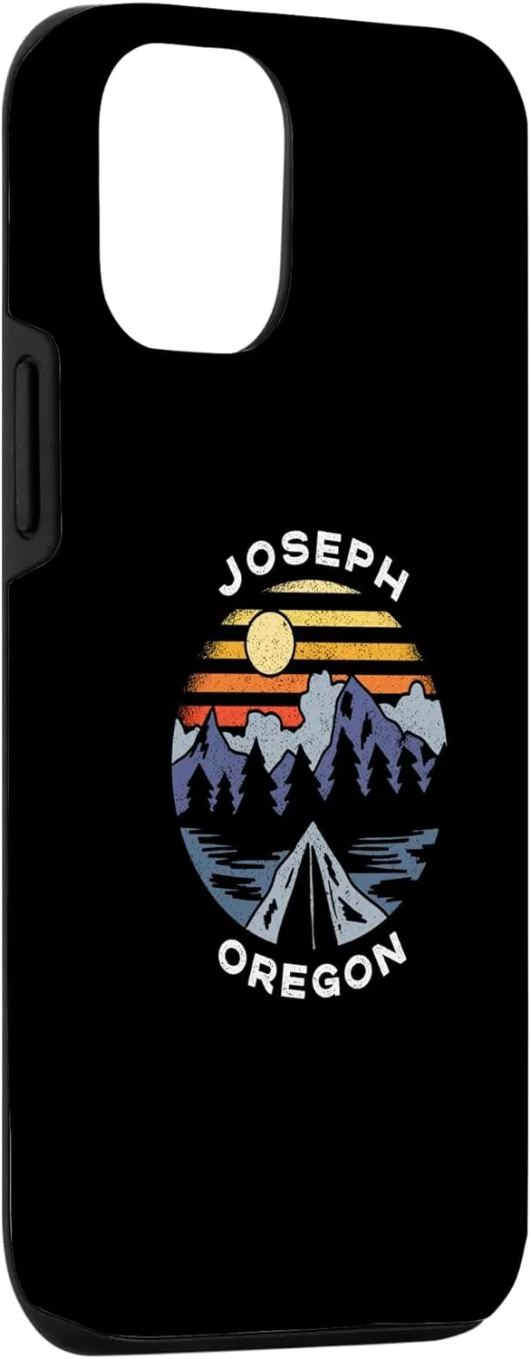 iPhone 15 Joseph Oregon Mountains OR Camping Sunset Vacation Case
