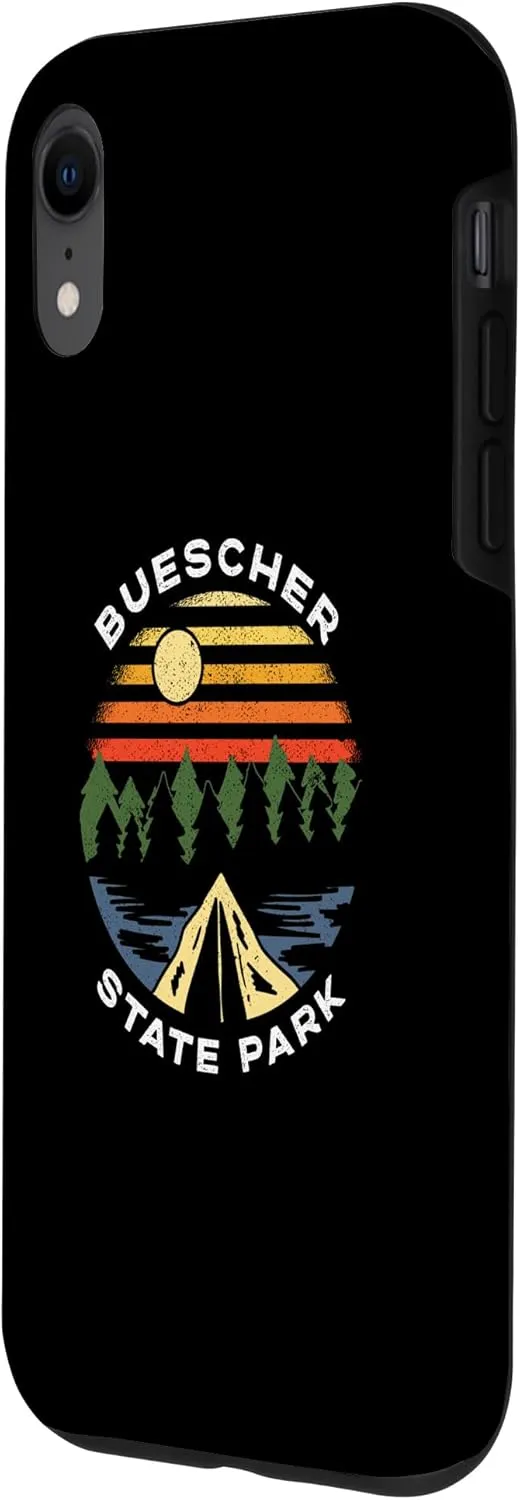 iPhone XR Buescher State Park Texas Camping TX Vacation Souvenir Case