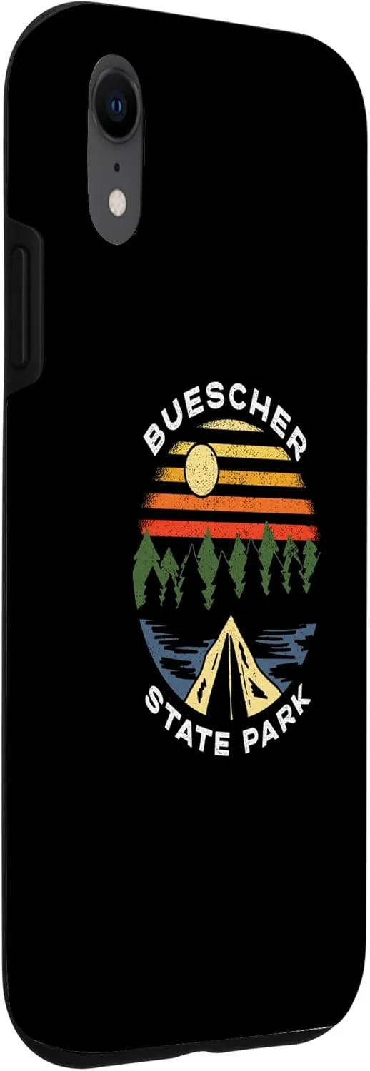 iPhone XR Buescher State Park Texas Camping TX Vacation Souvenir Case