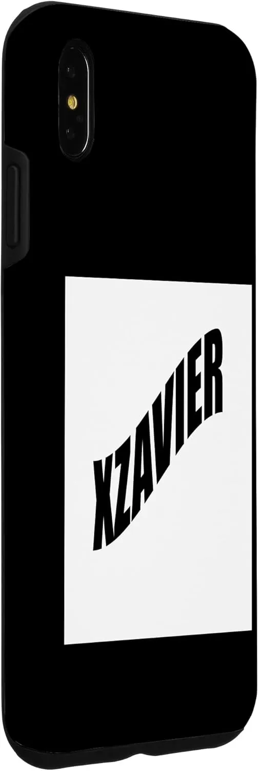 iPhone XS Max Xzavier Family Reunion Last Name Team Funny Custom Case