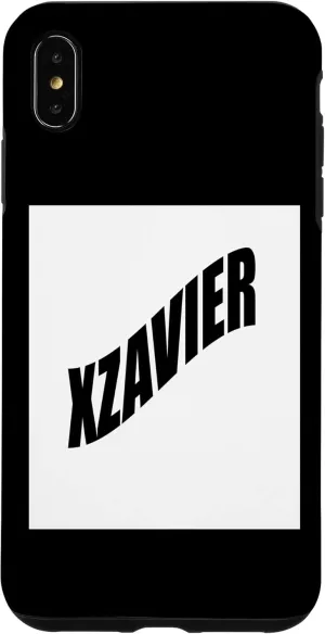 iPhone XS Max Xzavier Family Reunion Last Name Team Funny Custom Case