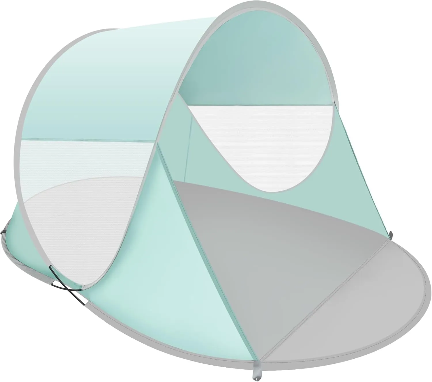 ISILER Pop Up Beach Tent, Portable Outdoor Shade, UPF 50  Baby Shelter, Easy Setup Windproof Waterproof Canopy