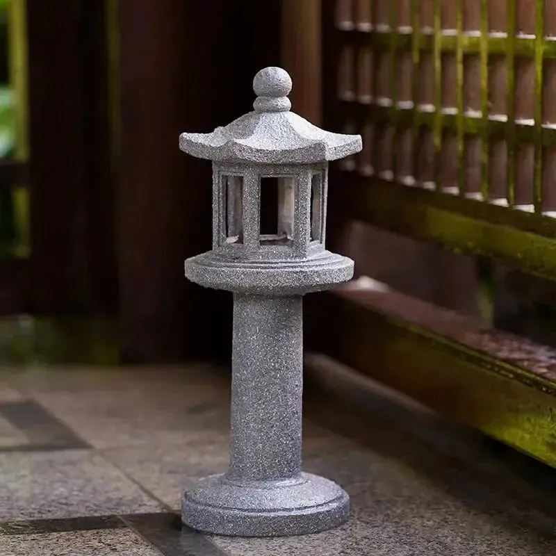 Japanese imitation stone lantern