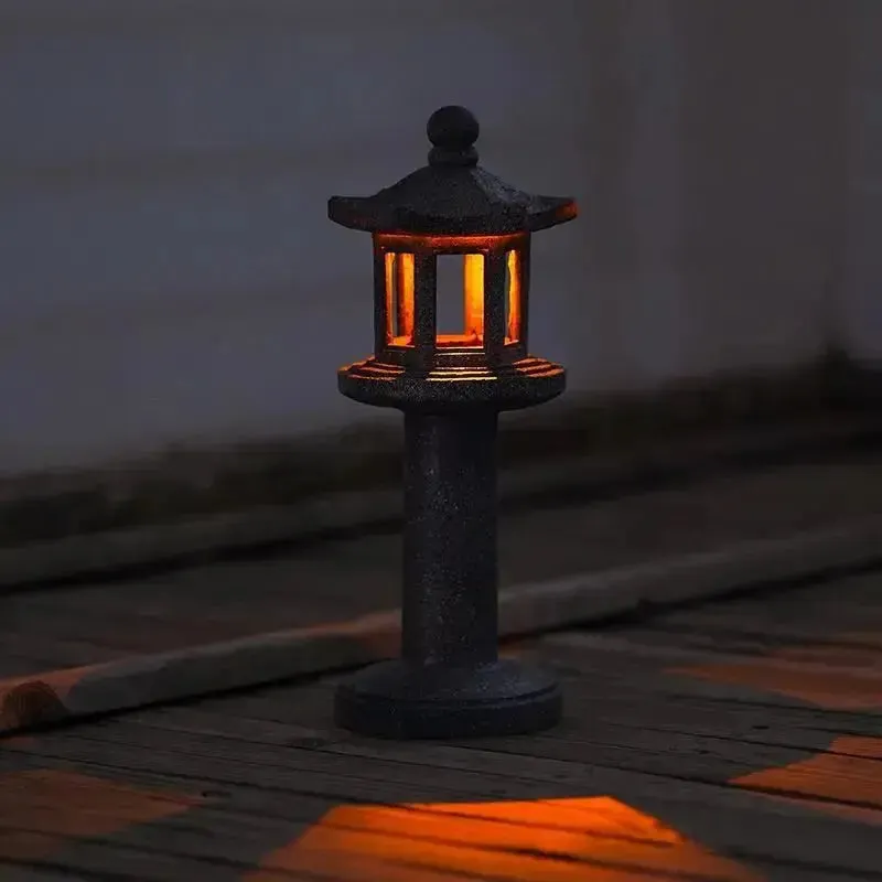 Japanese imitation stone lantern