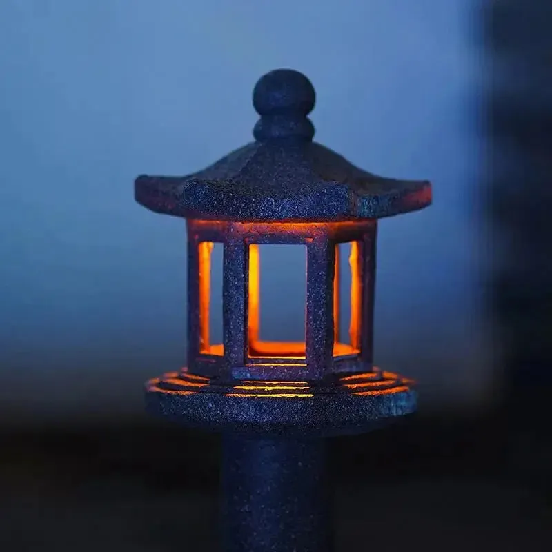 Japanese imitation stone lantern