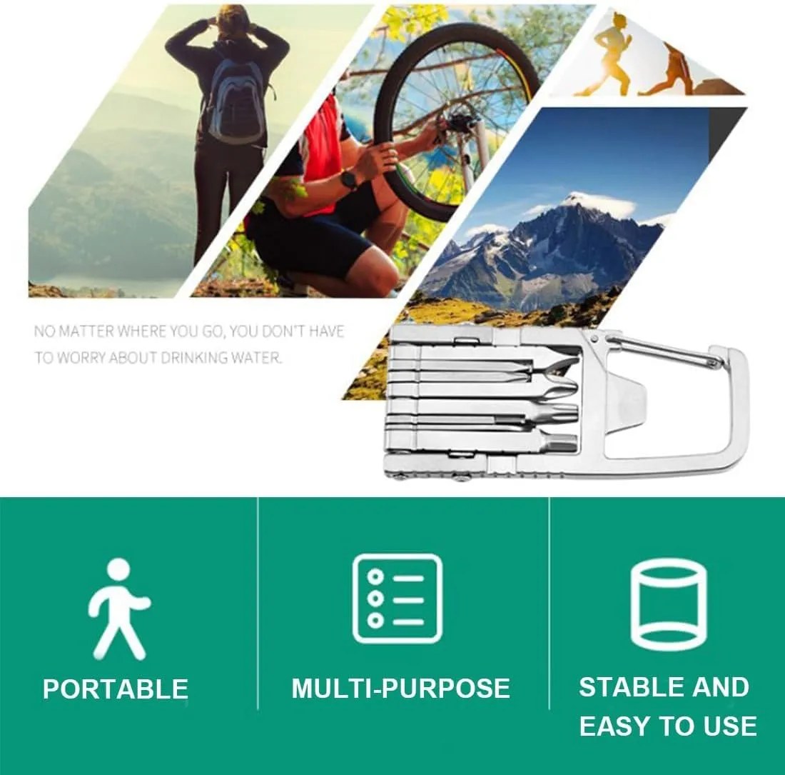 Jawbreaker Mini Tool,12 In 1 Mini Multi Tool, mini multi tool, Foldable Mini Multitool With Bottle Opener Phone Holder Screwdriver Carabiner,All In One Tools Multitool (2)