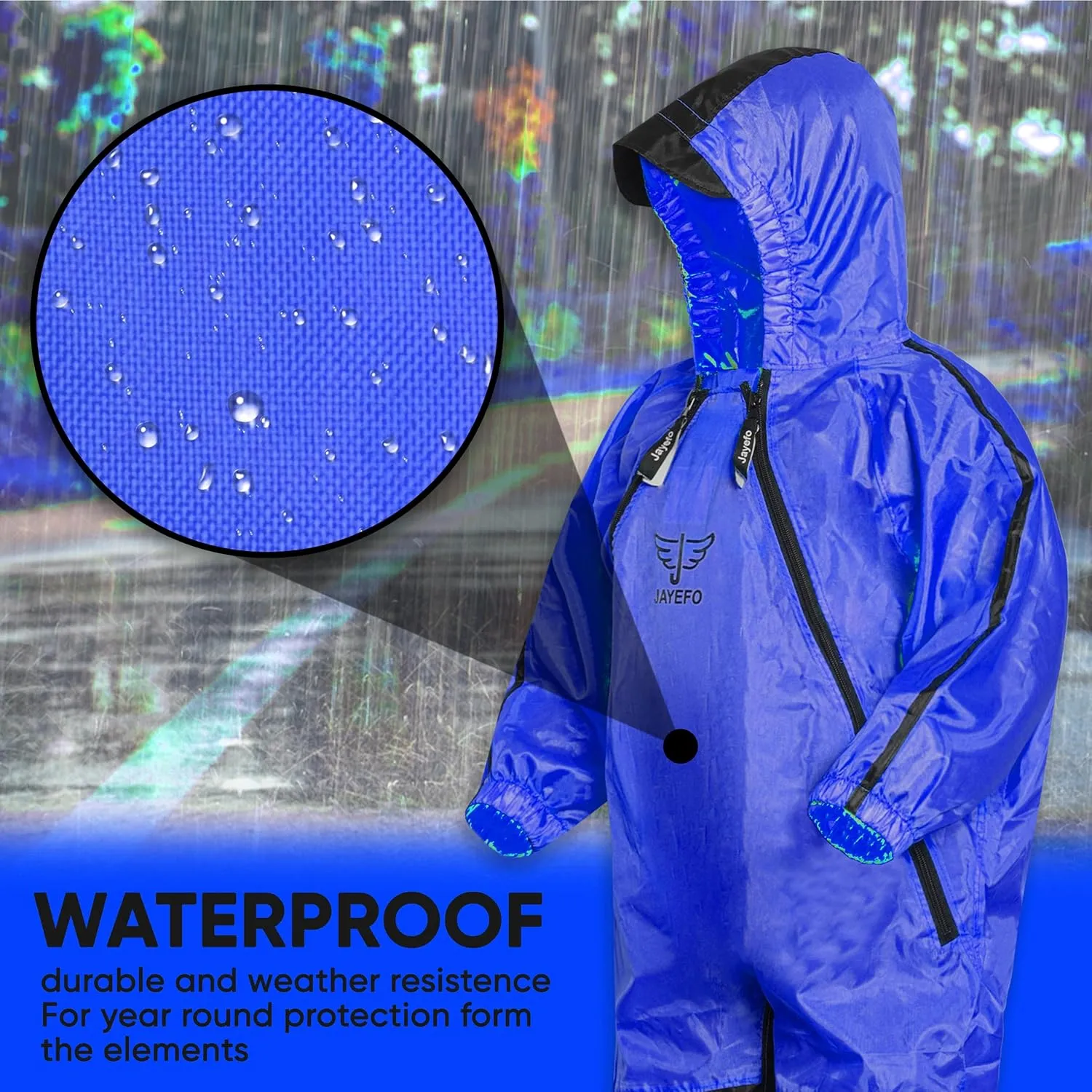 Jayefo Kids coverall Rain Suit