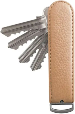 Jibbon Italian Premium Leather Key Organizer & Multifunctional EDC Keychain Multitool