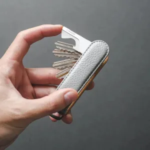 Jibbon Italian Premium Leather Key Organizer & Multifunctional EDC Keychain Multitool