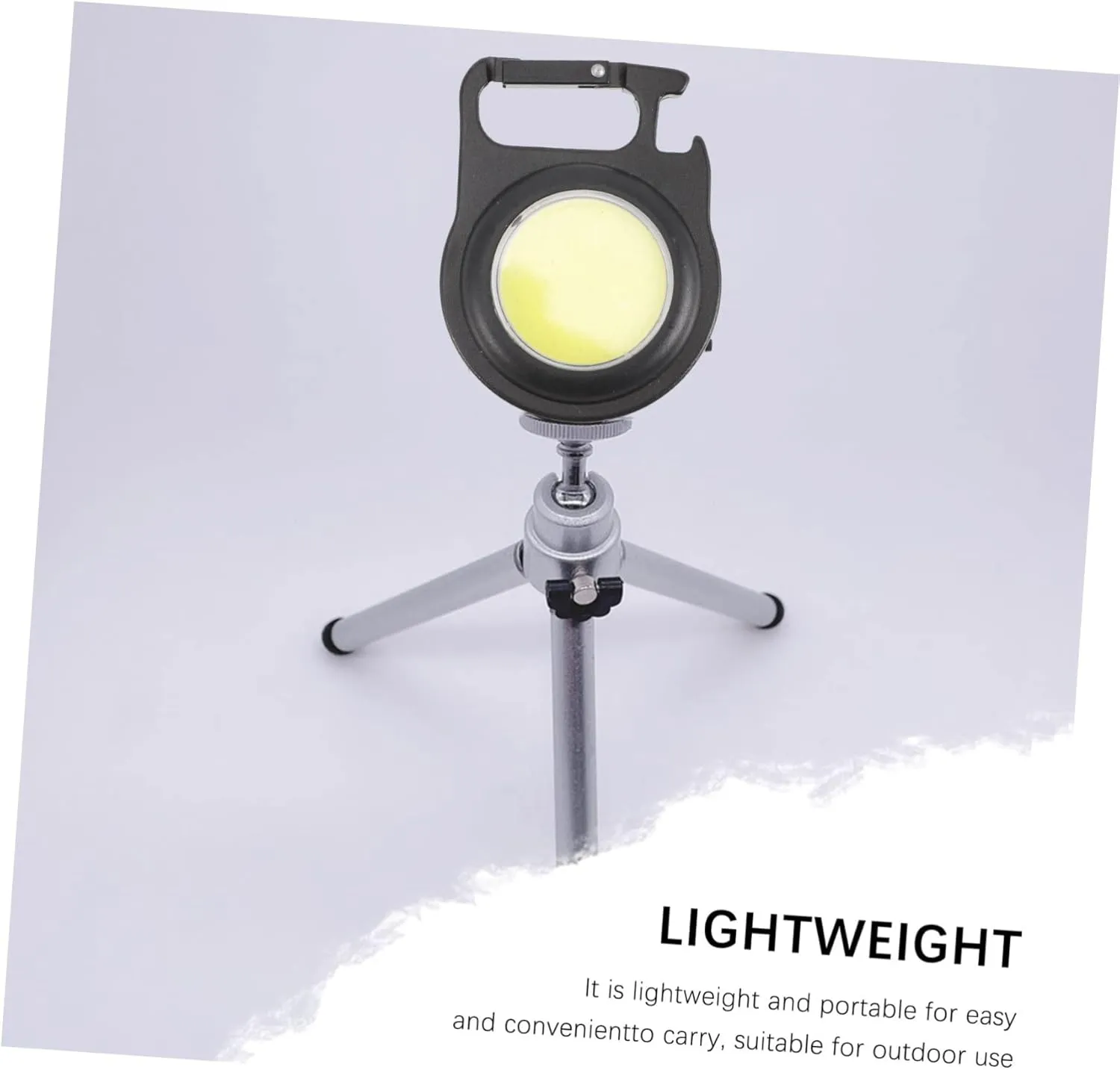 jojofuny 3pcs Small Rechargeable Flashlight Led Keychain Light Outdoor Lantern Pocket Light for Emergency