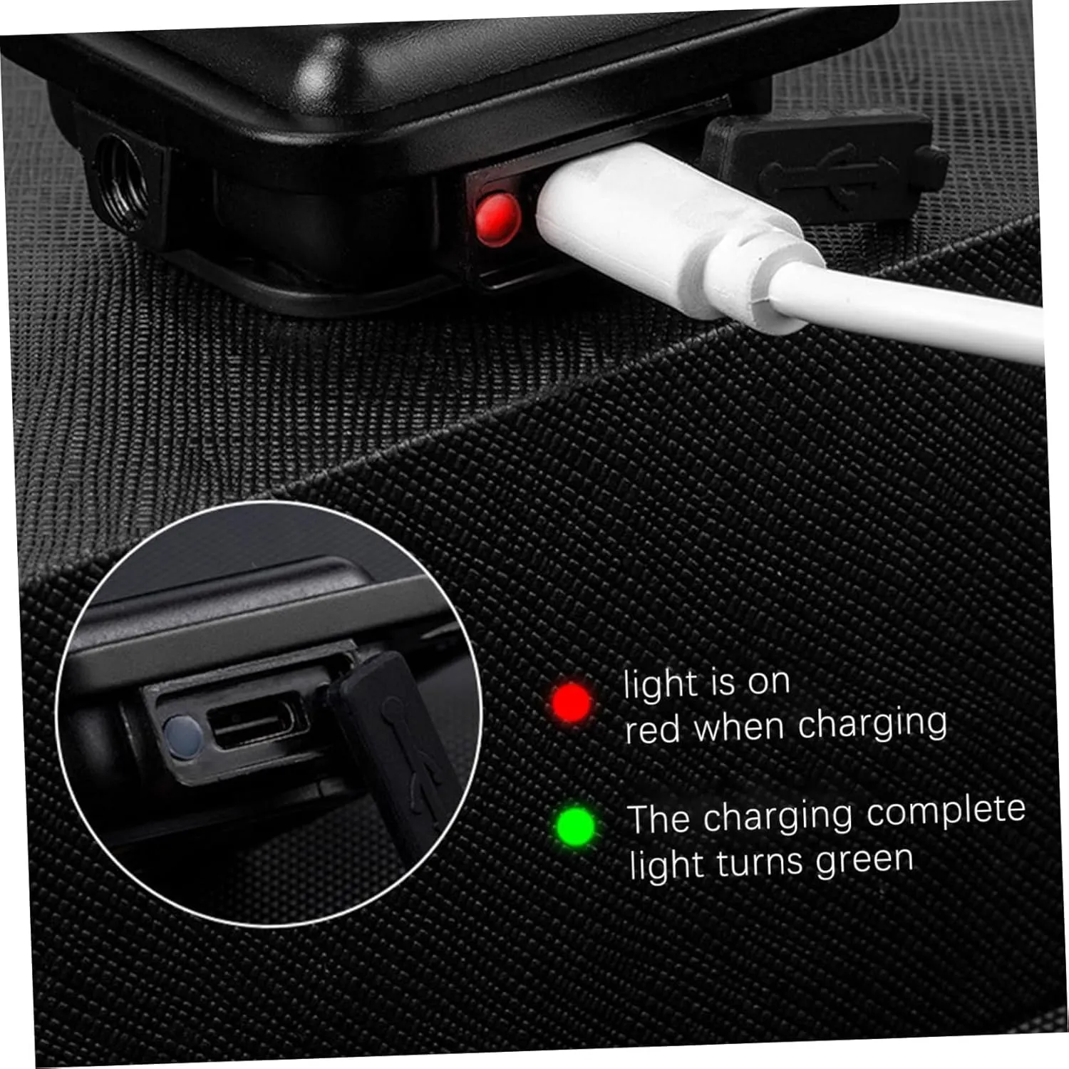 jojofuny 3pcs Small Rechargeable Flashlight Led Keychain Light Outdoor Lantern Pocket Light for Emergency