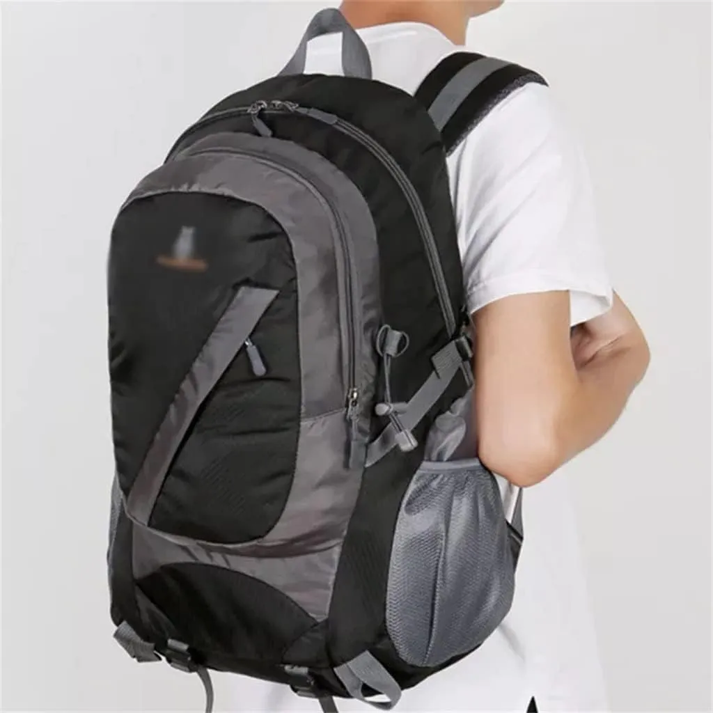 JSEIAJB 40L Outdoor Sports Backpack Travel Backpack Large Capacity Hiking Bag(D)
