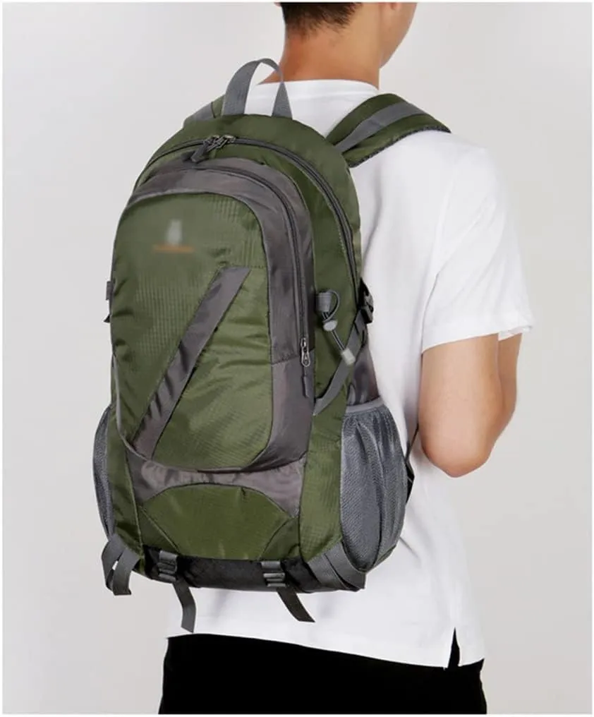 JSEIAJB 40L Outdoor Sports Backpack Travel Backpack Large Capacity Hiking Bag(D)