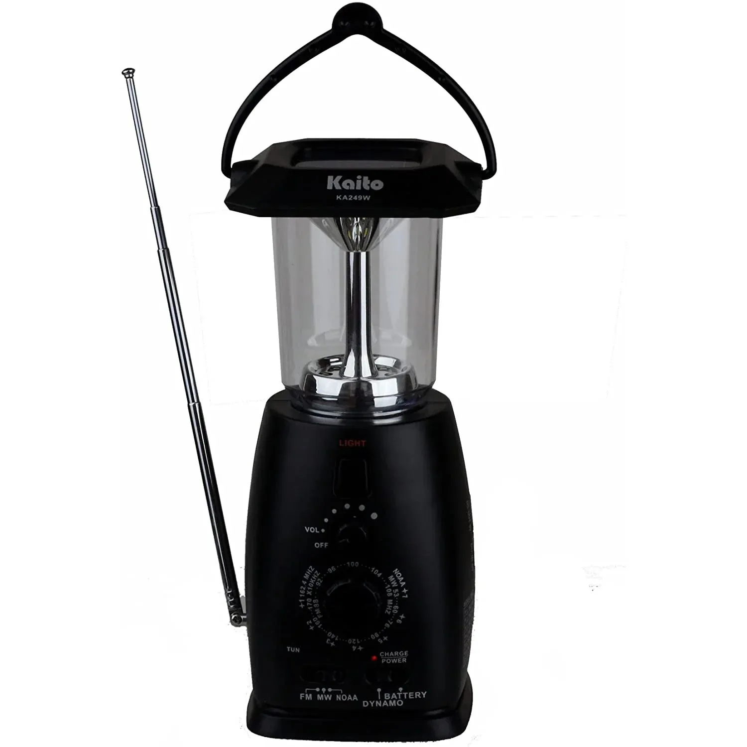 Kaito KA249W Crank Lantern & NOAA Weather Radio