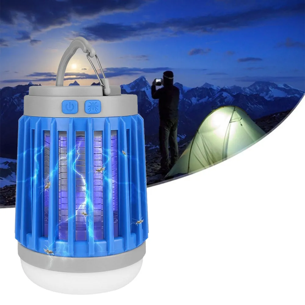 Keilini Solar and USB charging Outdoor LED Light and Mosquito Killer