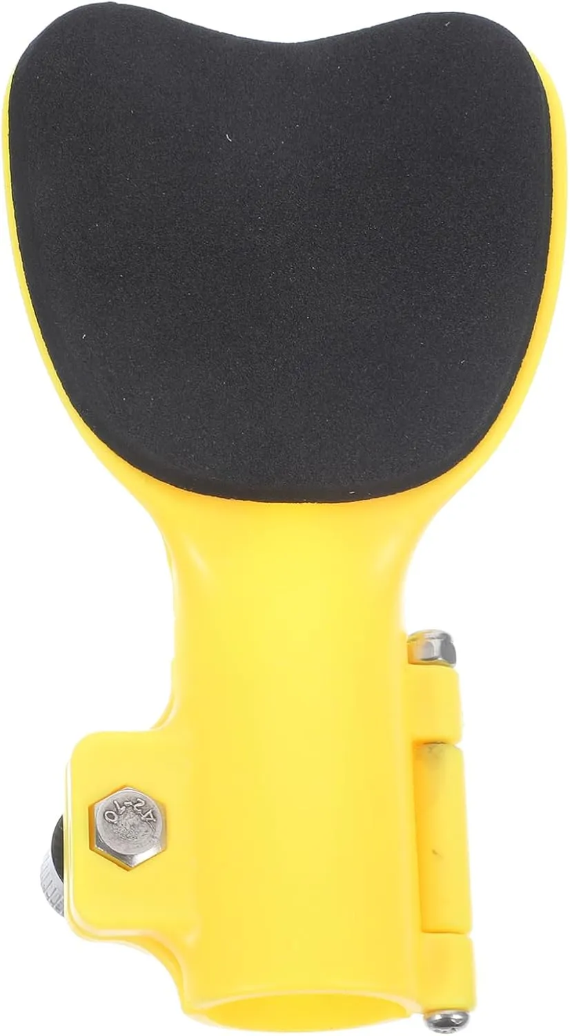 KESYOO Fishing Rod Arm Drag Fishing Pole Rods Folding Fishing Rod Holder Travel Fishing Rod Telescopic Sea Fishing Rod Spiral Rod Stand Brackets Fishing Rod Display Racks Abs Yellow