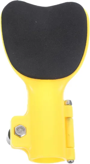 KESYOO Fishing Rod Arm Drag Fishing Pole Rods Folding Fishing Rod Holder Travel Fishing Rod Telescopic Sea Fishing Rod Spiral Rod Stand Brackets Fishing Rod Display Racks Abs Yellow