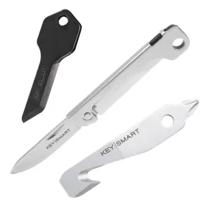 KeySmart Mini Safeblade, SafeBlade, MultiTool 5-in-1 Accessory 3 Pack