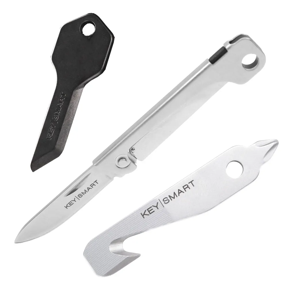 KeySmart Mini Safeblade, SafeBlade, MultiTool 5-in-1 Accessory 3 Pack