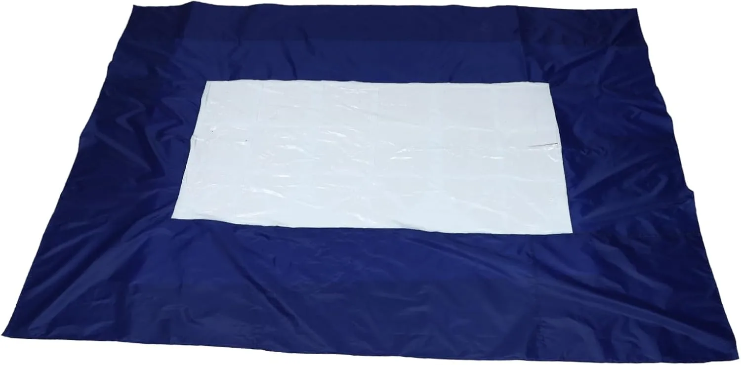 KICHOUSE 210d Oxford Waterproof Tent Ground Cloth Camping Shelter Tarp Sun Shade for Tent