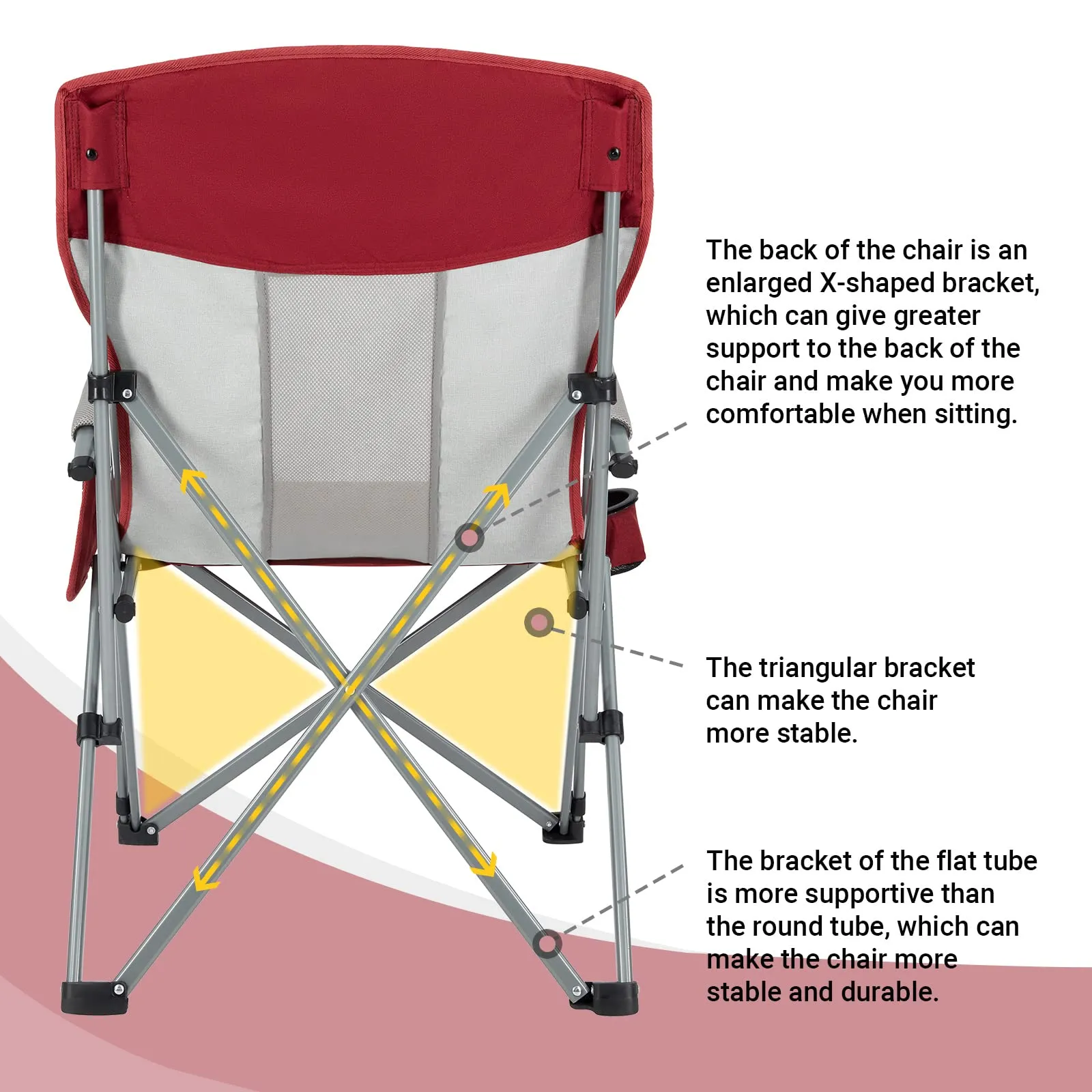KingCamp Hard Armchair Set of 2