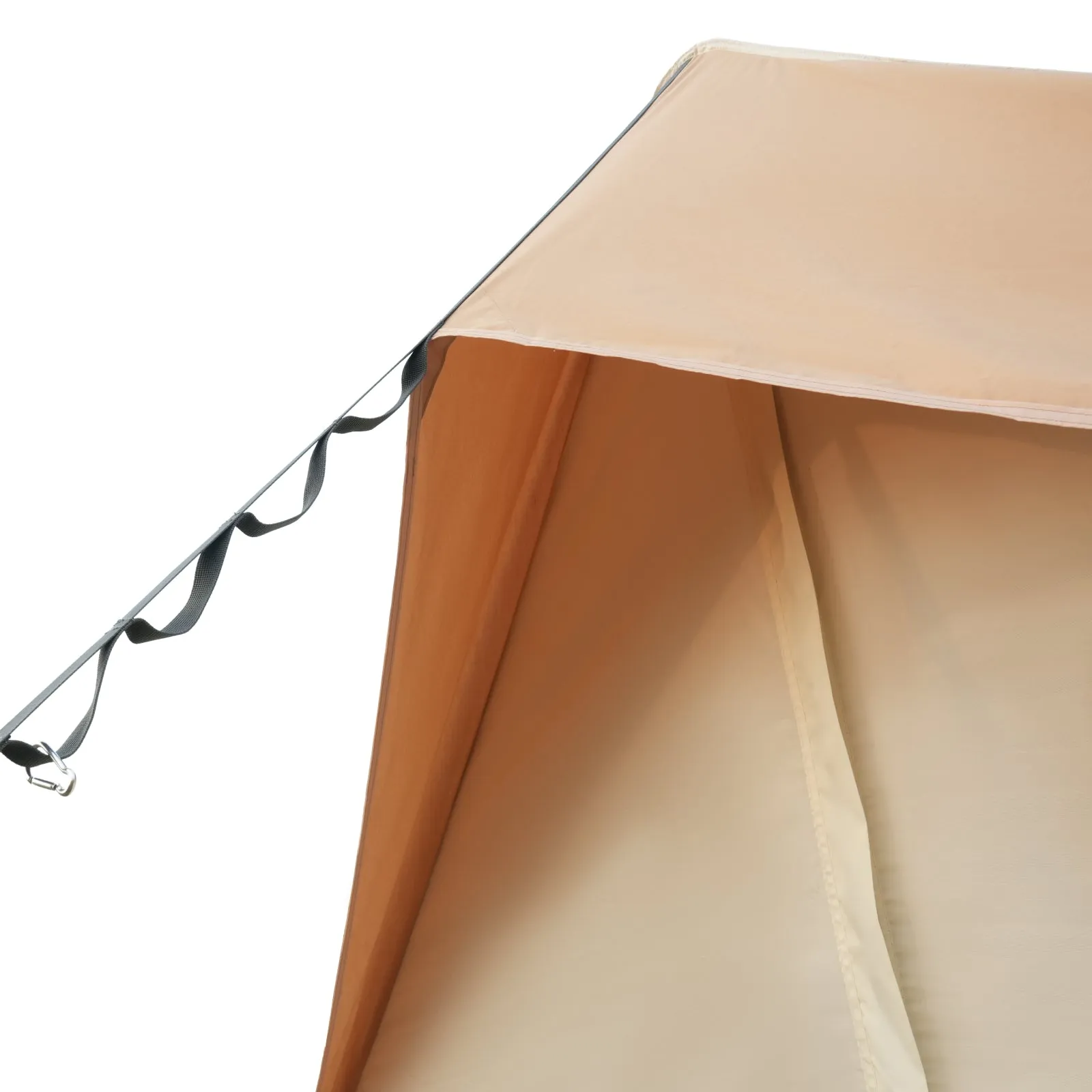 KingCamp MOUNTAIN IN C2 Canvas Cabin Tent with Stove Jack 8' x 11'