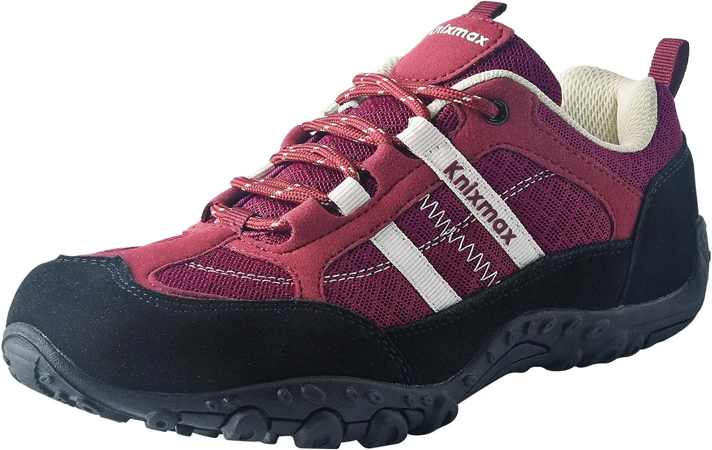 Knixmax Womens Hiking Shoes Lightweight Non-Slip Climbing Trekking Sneakers for Woman Camping Backpacking Shoe Summer Hiker Shoes