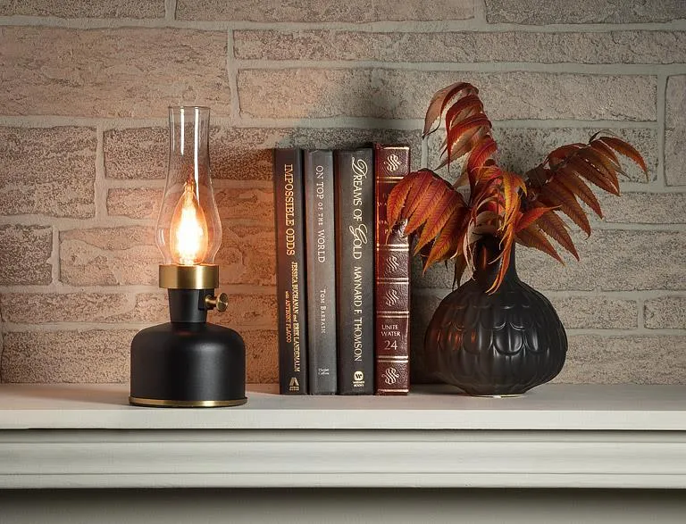 Lantern LED Lamp | Ivory