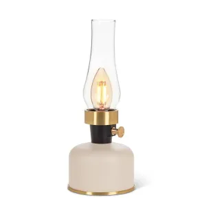 Lantern LED Lamp | Ivory