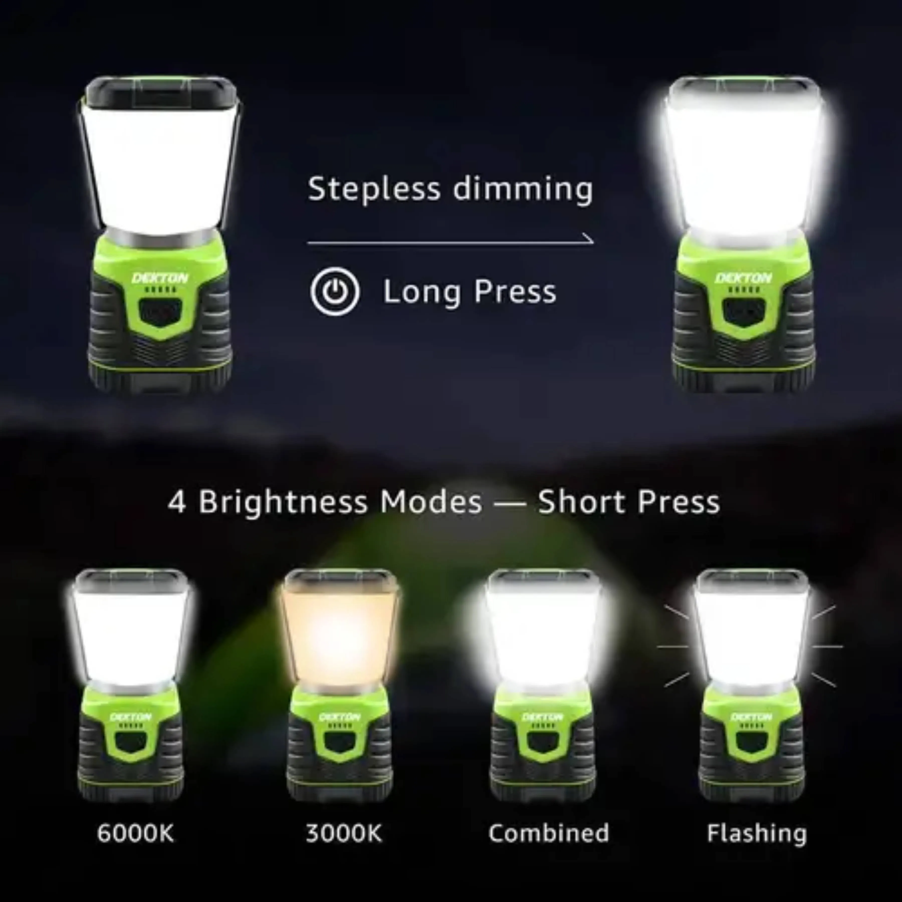 Lantern Referral discount LED Best-value Bank Camping DEKTON with Rechargeable Power