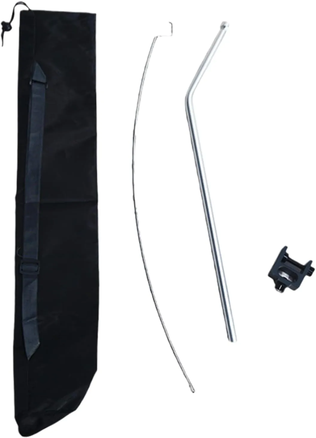 Lantern Stand - Metal Light Pole, Camping Lantern Holder, Outdoor Lighting Rack | Adjustable Tall Lamp Post with Sturdy Base, Hanging Bracket for Hiking, Backpacking, and Picnic Setup in Garden