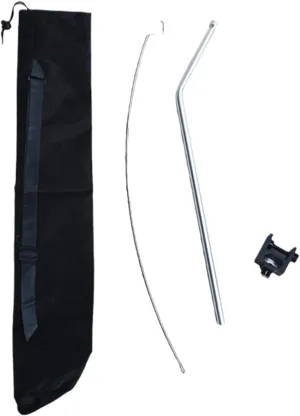 Lantern Stand - Metal Light Pole, Camping Lantern Holder, Outdoor Lighting Rack | Adjustable Tall Lamp Post with Sturdy Base, Hanging Bracket for Hiking, Backpacking, and Picnic Setup in Garden
