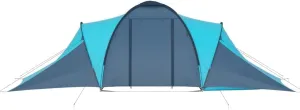 Large 6 Person Camping Tent with Mosquito Net, Easy Setup, Breathable Design, Spacious Interior, for Outdoor, Travel and Campsite