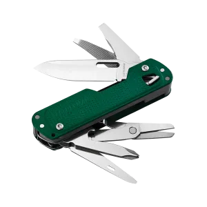 Leatherman FREE T4 Compact Pocket Knife - Evergreen