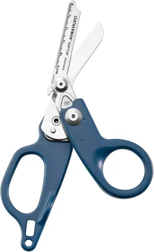 LEATHERMAN, Raptor Response Emergency Shears with Ring Cutter and Oxygen Tank Wrench, Made in the USA, Navy