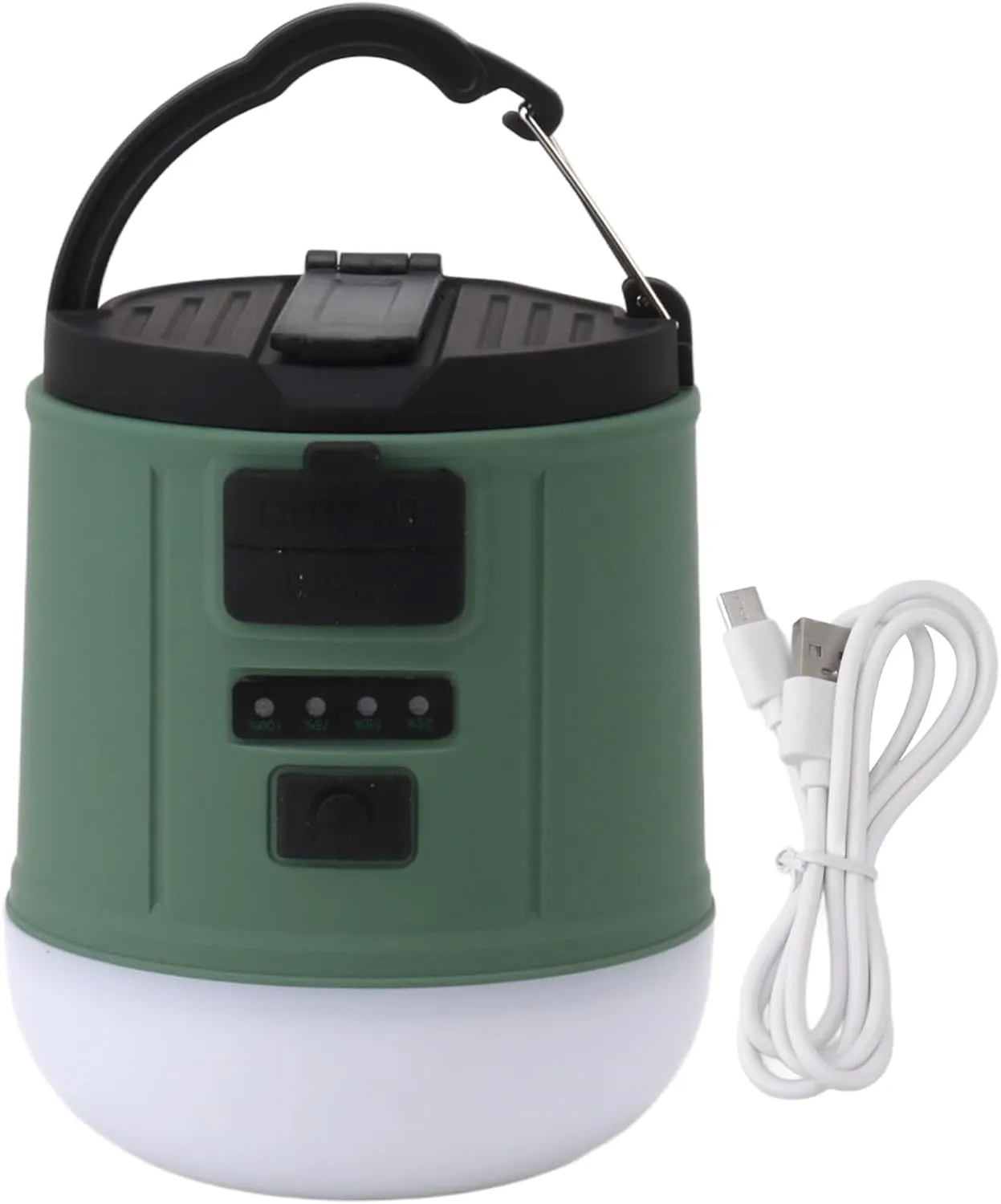 Led Camping Lantern Battery Portable Lithium Tent Light Hand Crank for Usb, Modes Camping Light Charger for Outdoor Hiking Outdoor Camping Outside, Lanterns