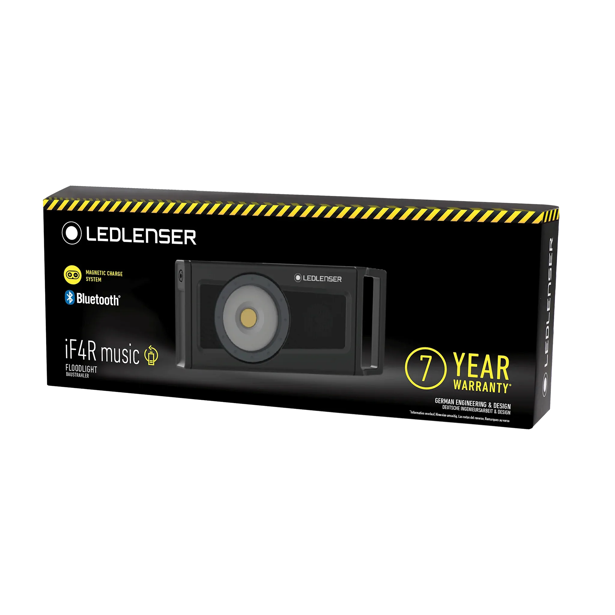 LEDLENSER iF4R Rechargeable Floodlight and Power Bank with Bluetooth Speaker