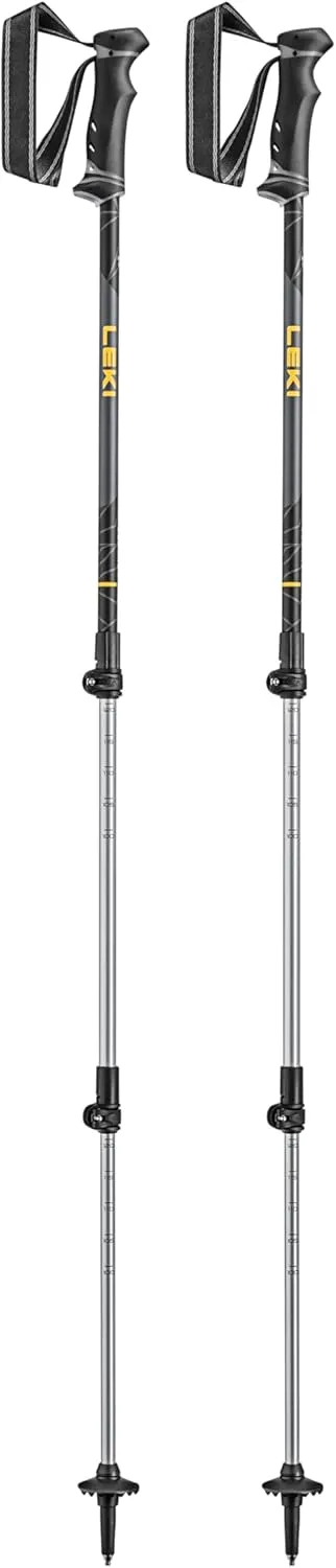 LEKI Journey Lite Aluminum Adjustable Lightweight Walking Poles for Trekking & Hiking
